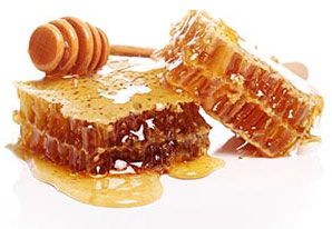 Honeycomb pieces with honey Miel Ceta